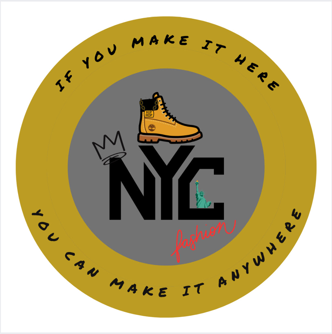 NYC Sticker (inspired by 1986 MTA transit token)