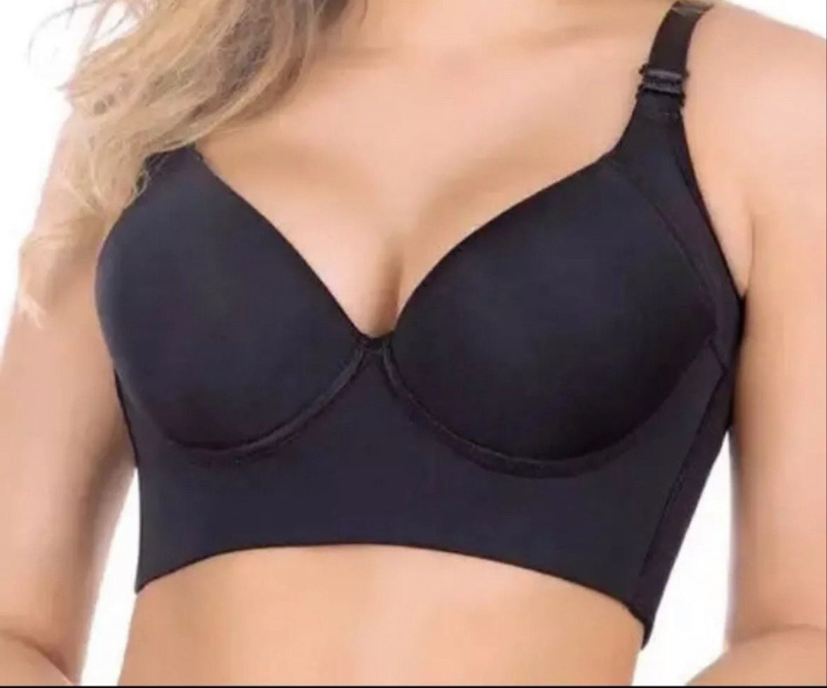 Fashion Deep Cup Bra ( hides bra back bulge)