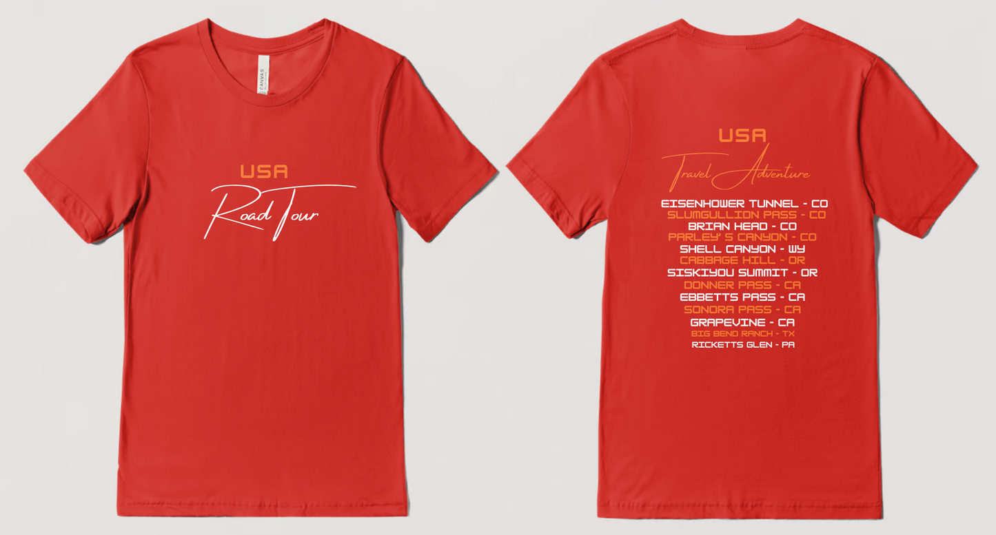 USA Road Trip Tee