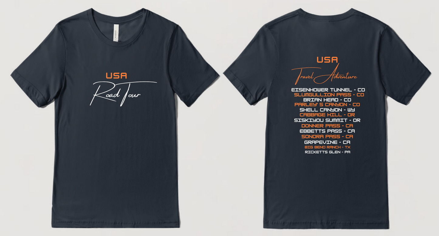 USA Road Trip Tee