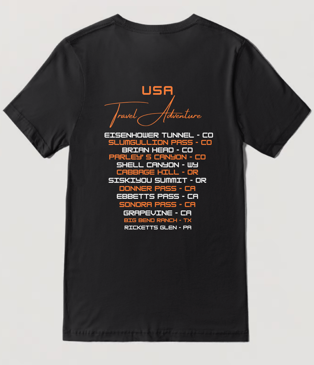 USA Road Trip Tee